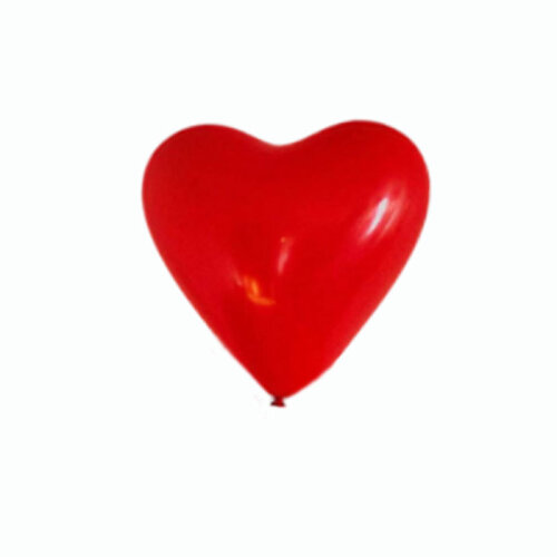 Kırmızı Kalp Balon - 15cm - (1)