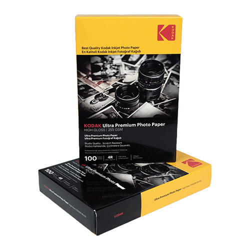 Kodak 10x15 Parlak İnkjet Fotoğraf Kağıdı 255gr. - 