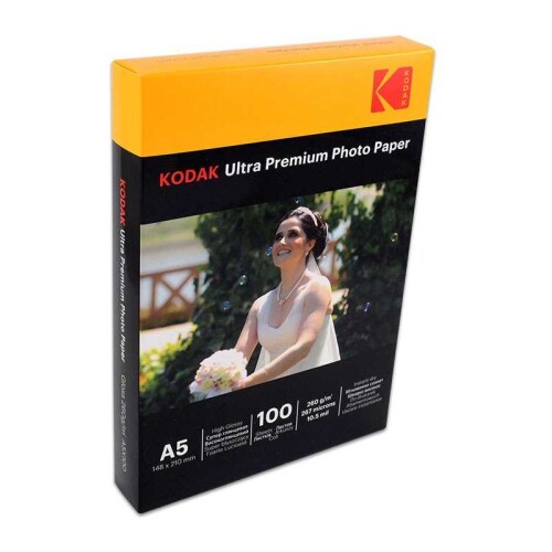 Kodak 15x21 Parlak İnkjet Fotoğraf Kağıdı 260gr. - Kodak (1)