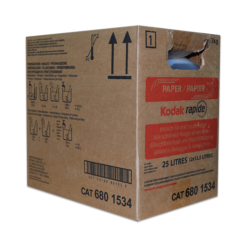 Kodak 6801534 CRD 2x12.5 lt Ectaclr Rapide Bleach - 1