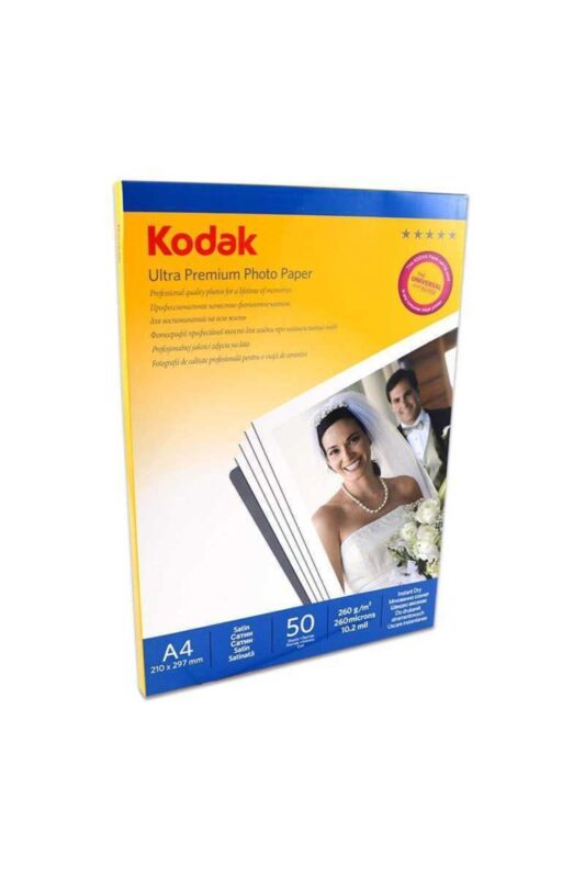 Kodak A4 Mat İnkjet Fotoğraf Kağıdı 260gr. - 1