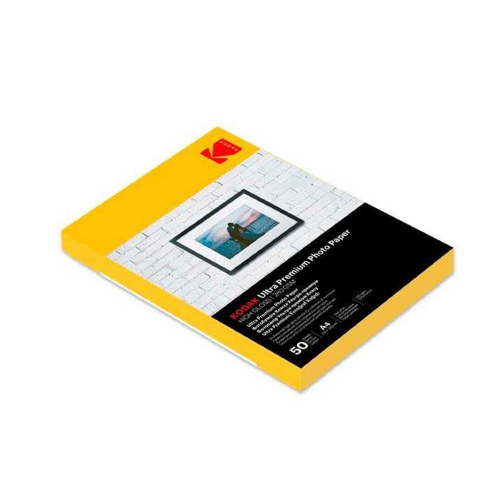 Kodak A4 Parlak İnkjet Fotoğraf Kağıdı 280gr. - 2