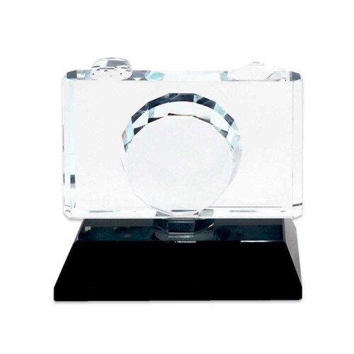 Kristal Plaket KC-1027 Kamera - 
