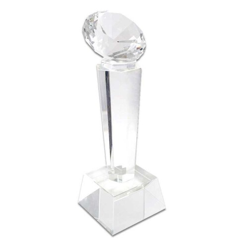 Kristal Plaket KC-1024 Kristal Sütun Plaket 22,5cm - (1)