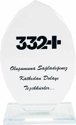 Kristal Plaket Damla 8MM - 1