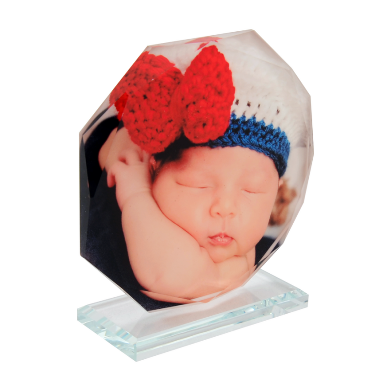 Kristal Plaket Küçük Güneş - 1