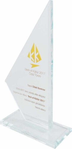 Kristal Plaket Yelken - 2