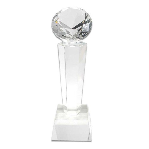 Kristal Plaket KC-1023 Kristal Sütun Plaket 20,5cm - 