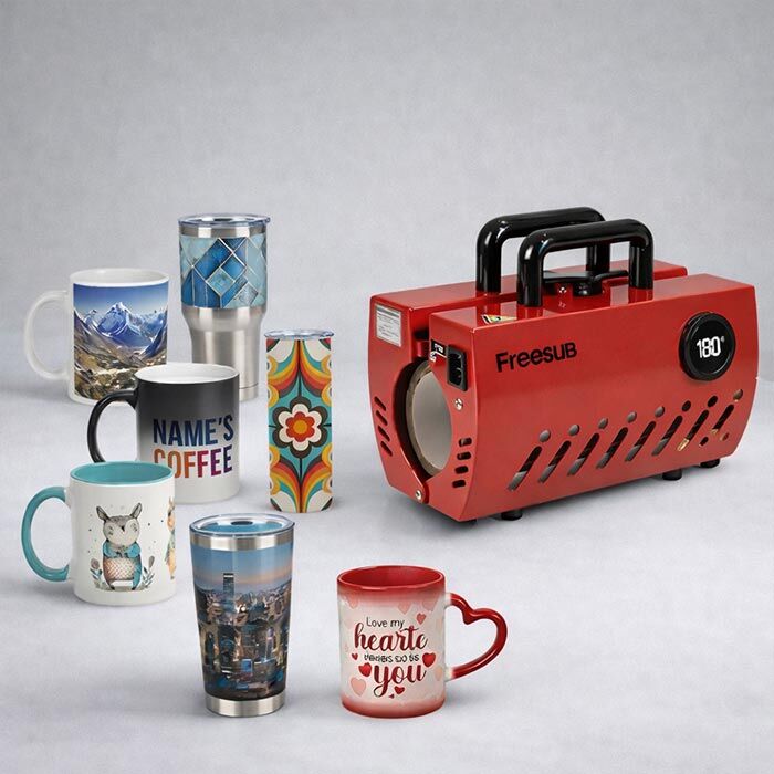 Kupa Bardak ve Termos Baskı Makinası F320 30oz - 2