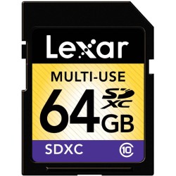 Lexar SD Kart 64 GB Class 10 - 1