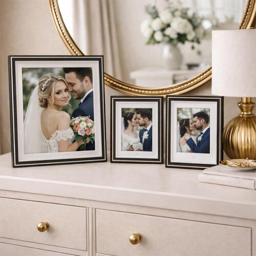 Masaüstü Ahşap Dekoratif Fotoğraf Çerçeveleri -MDF - 6