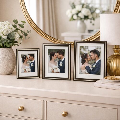 Masaüstü Ahşap Dekoratif Fotoğraf Çerçeveleri -MDF - 8