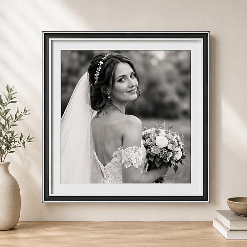 Masaüstü Ahşap Dekoratif Fotoğraf Çerçeveleri -MDF - 5