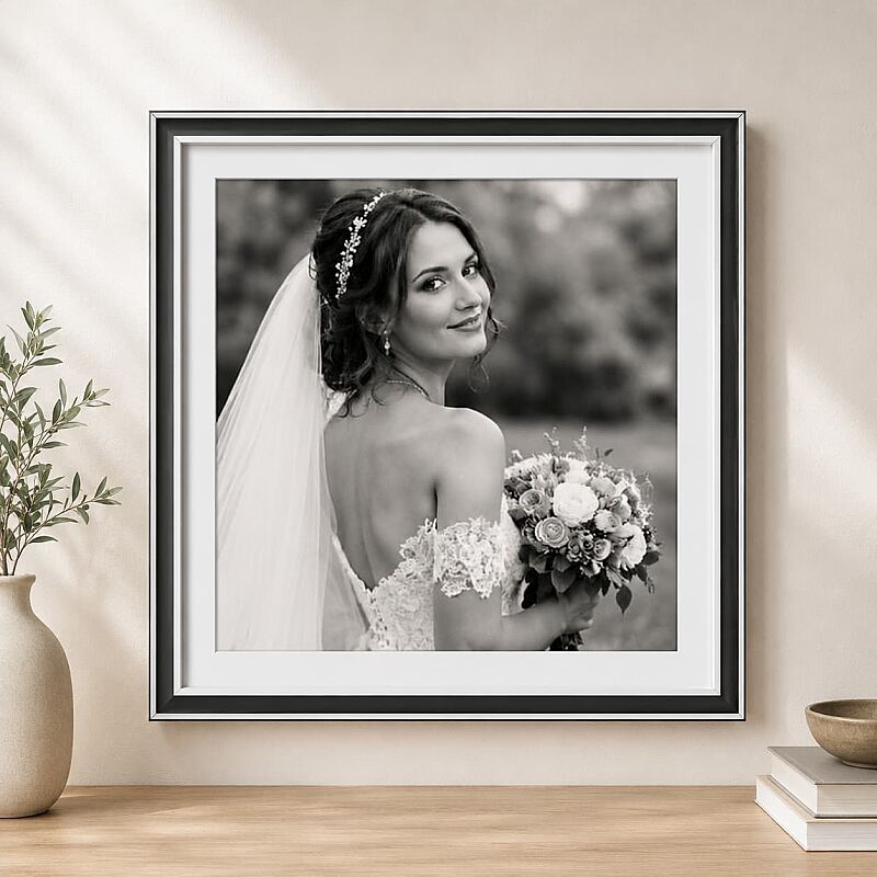 Masaüstü Ahşap Dekoratif Fotoğraf Çerçeveleri -MDF - 5