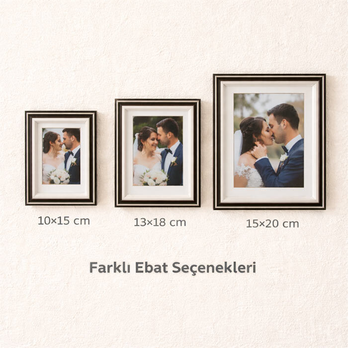 Masaüstü Ahşap Dekoratif Fotoğraf Çerçeveleri -MDF - 2