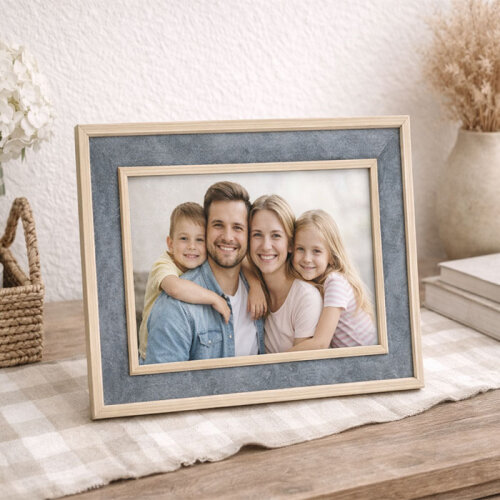 Masaüstü Dekoratif Ahşap Fotoğraf Çerçevesi 15x20 - 3