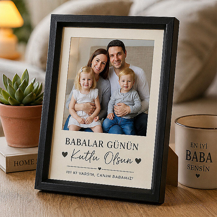 Masaüstü Mdf Ahşap Fotoğraf Çerçeveleri 15x20 - 1