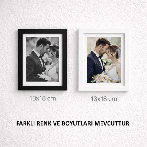 Masaüstü Modern Ahşap Fotoğraf Çerçeveleri - MDF - 3