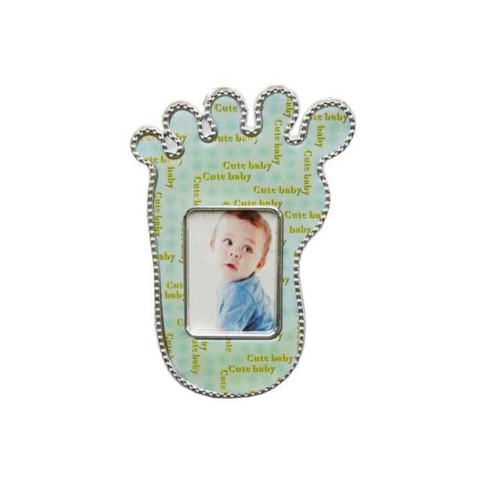 Mavi Ayak Bebek Magnet Çerçevesi - 2