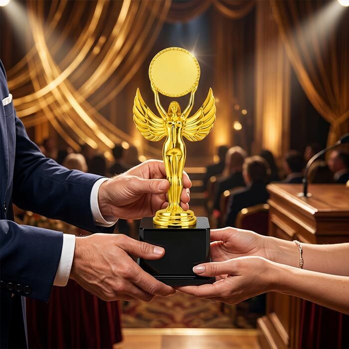 Melek Figürlü Ödül Kupası - 1