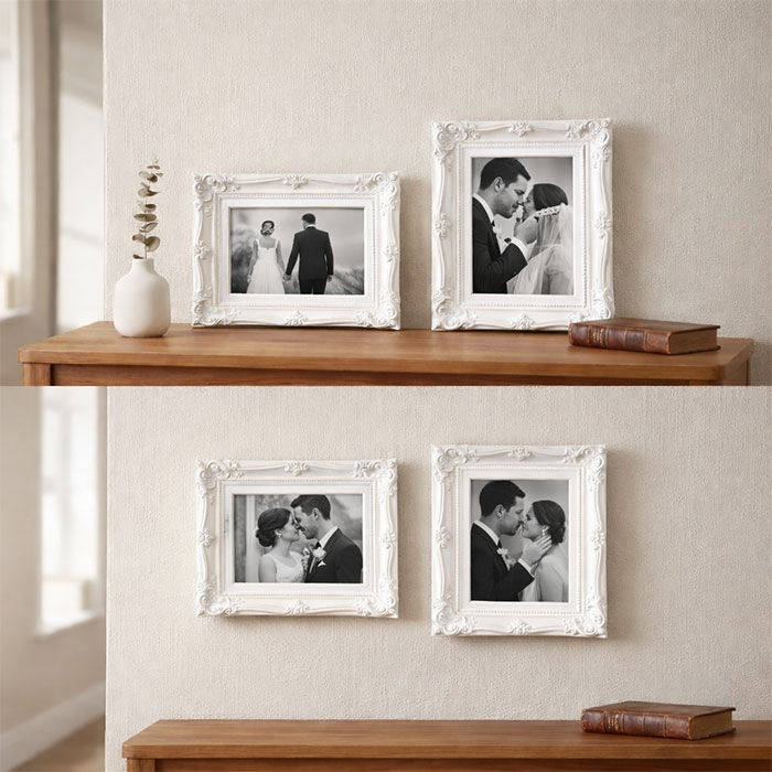 Dekoratif Şık Vintage Resim Çerçeveleri - 7