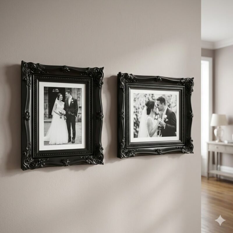 Dekoratif Şık Vintage Resim Çerçeveleri - 9