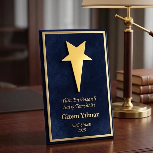 Plaket Aksesuarı Plastik Yıldızlar - 5