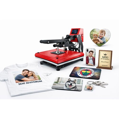 40x50 Otomatik Transfer Baskı Makinası HP3804C - 2