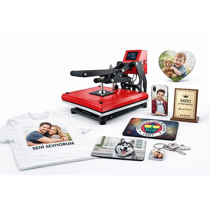 40x50 Otomatik Transfer Baskı Makinası HP3804C - 2