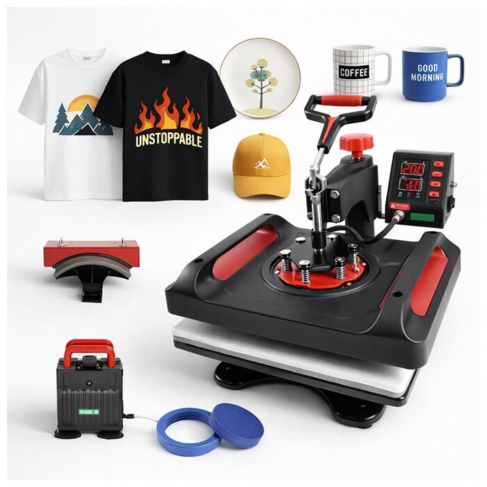 P8001 Freesub Combo 5in1 Transfer Baskı Makinesi - 1