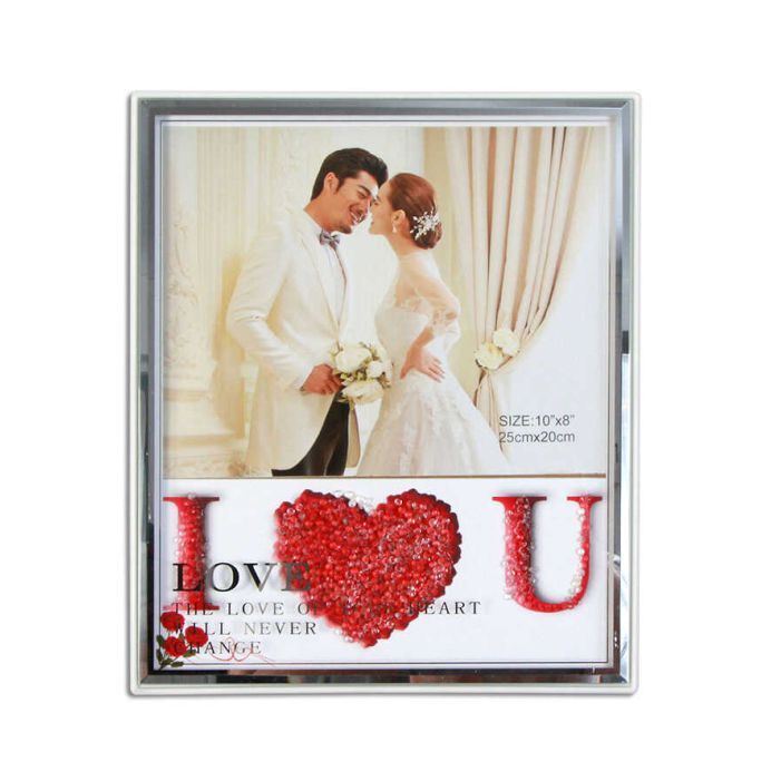 Plastik Led Işıklı Fotoğraf Çer 25x20 Love 7493-8 - 1