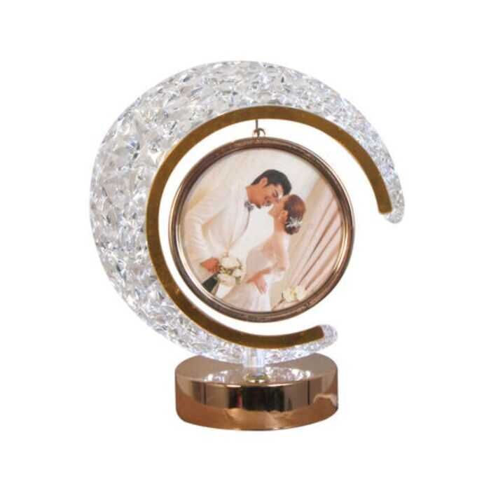 Plastik Led Işıklı Yuvarlak Ay Fotoğraf Çer 7493-5 - 1