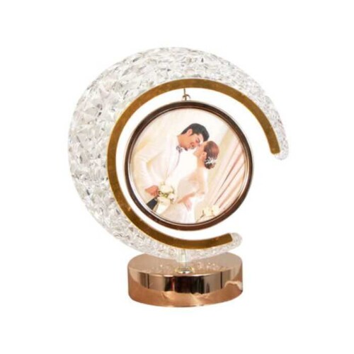 Plastik Led Işıklı Yuvarlak Ay Fotoğraf Çer 7493-5 - 2