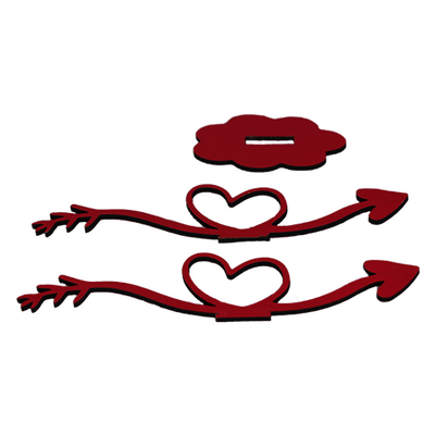 Pratik Fotoğraf Çerçevesi Tek Kalp - 3