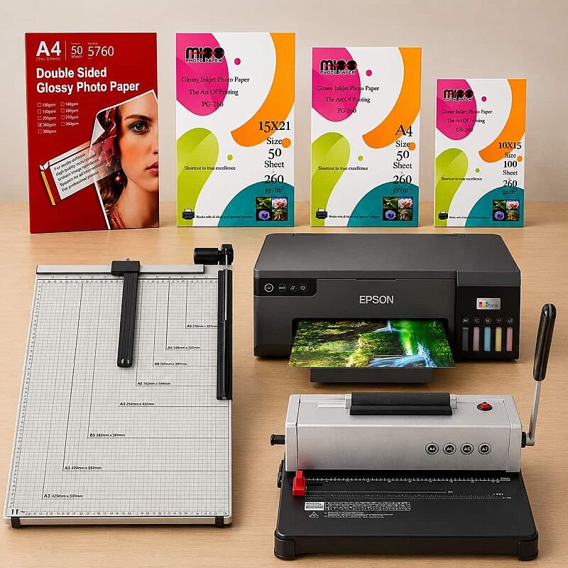 Profesyonel A3 Fotoğraf ve Takvim Baskı Seti 60 - 1