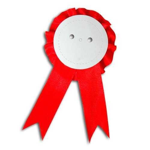 58 mm Buton Rozet Kokart (Beyaz-Kırmızı-Lacivert) - 1