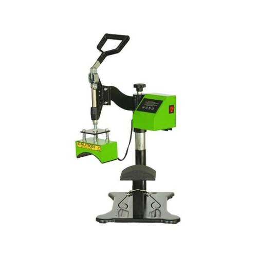 Şapka Transfer Baskı Presi CP815B Yeşil - (1)