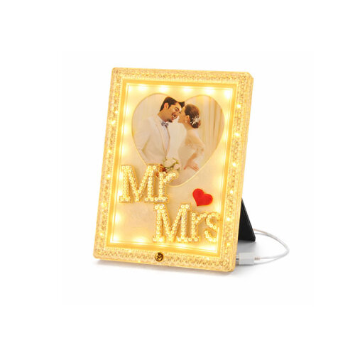 Sihirli Ayna 3 Işıklı Fotoğraf Çerçevesi 10x15 - 5