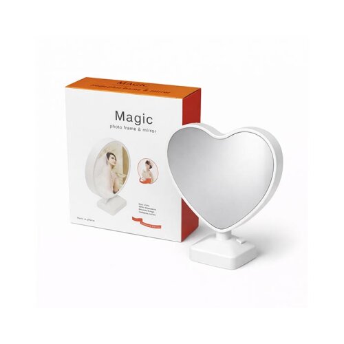Sihirli Ayna Fotoğraf Çerçevesi Kalp - 4