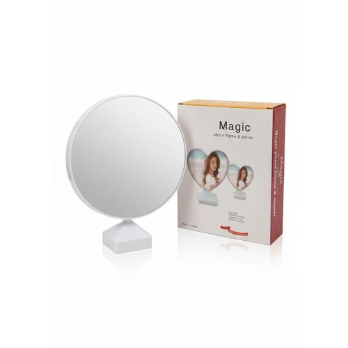 Sihirli Ayna Fotoğraf Çerçevesi Yuvarlak - 4