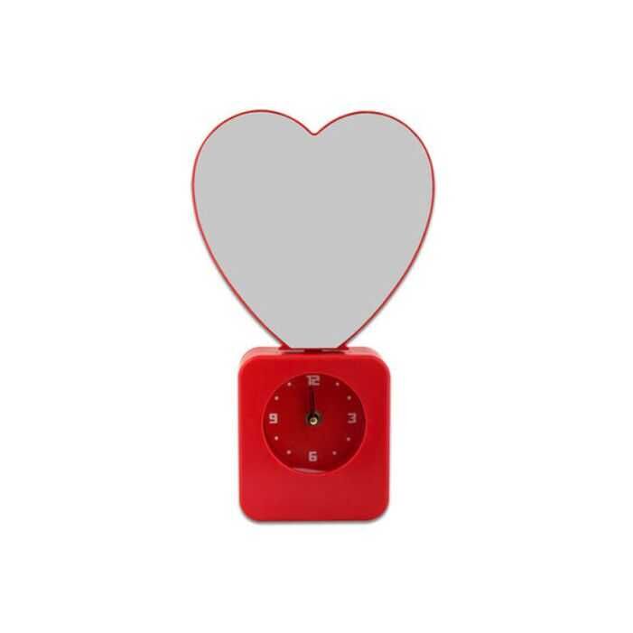 Sihirli Ayna Saatli Kalp Şeklinde USB 7734-8 - 4