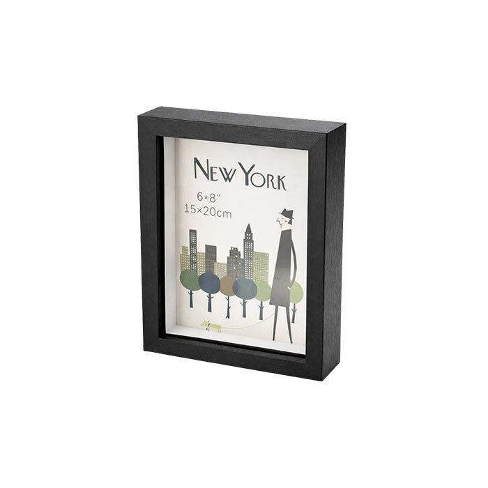 Siyah Ahşap Derin Fotoğraf Çerçevesi 15x20 - 4