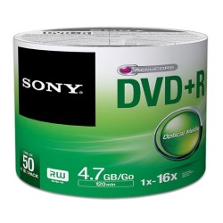 Sony DVD+R 4,7GB 50lik Paket - 