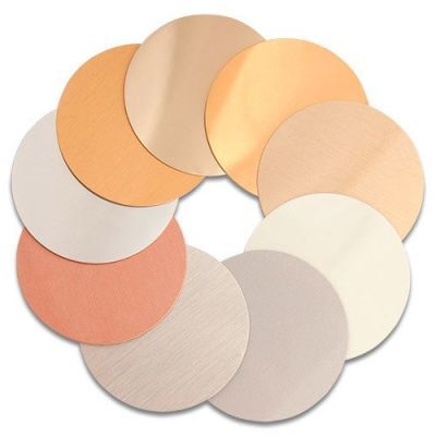 Sublimasyon 0,50 mm Fırçalı Altın Levha - 2