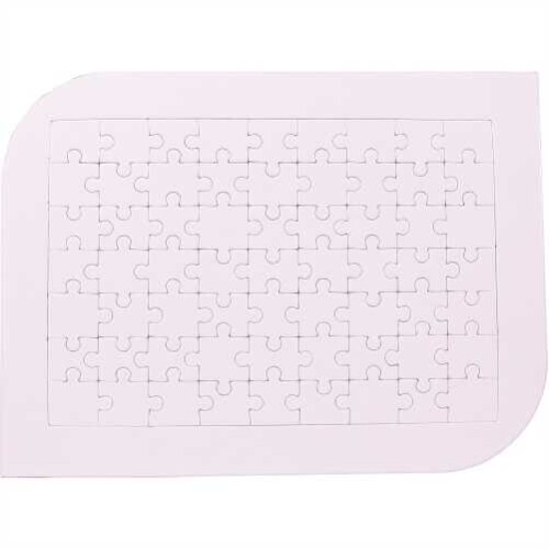 Sublimasyon A4 Puzzle Köşesi Oval 63 Parça Ayaklı - (1)