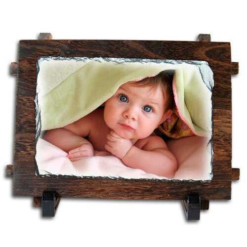 Sublimasyon Ahşap Çerçeveli Taş SH38 16x21 - 