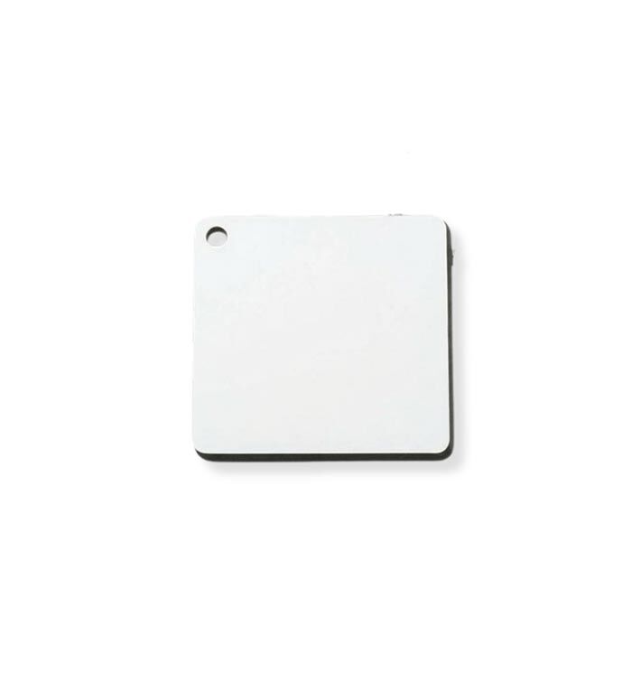 Sublimasyon Anahtarlık HDF Kare Çift Taraflı 5x5cm - 3