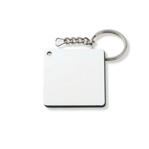 Sublimasyon Anahtarlık HDF Kare Çift Taraflı 5x5cm - 