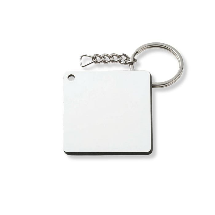 Sublimasyon Anahtarlık HDF Kare Çift Taraflı 5x5cm - 1