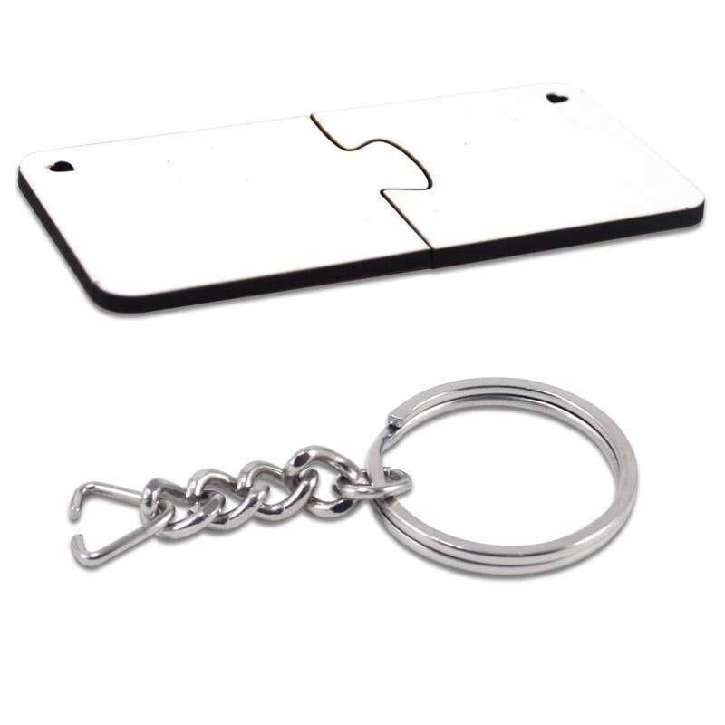 Sublimasyon Anahtarlık HDF Sevgili 2li Çift Taraf - 3